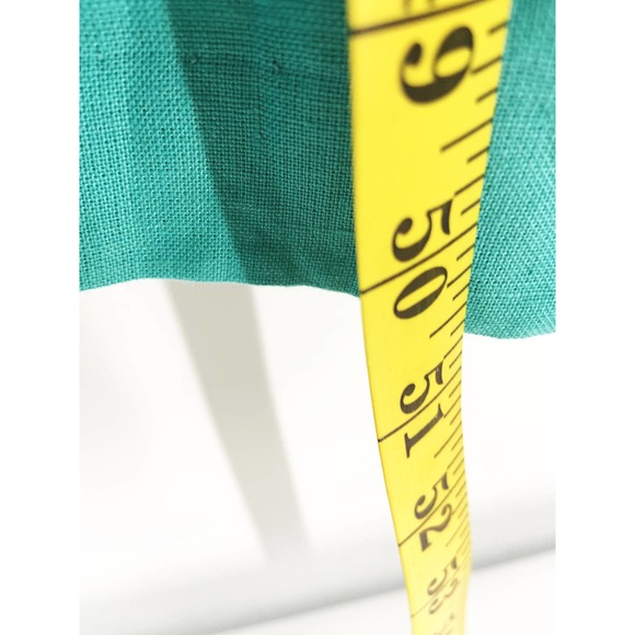 Vinci Clothiers Turquoise 100% Linen Midi Dress Size 20 - Picture 6 of 6